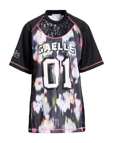 Gaelle Paris Gaëlle Paris Woman T-shirt Black Size 1 Polyester, Polyamide, Elastane