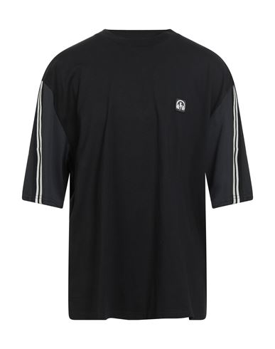 Neil Barrett Man T-shirt Black Size Xl Cotton In Black