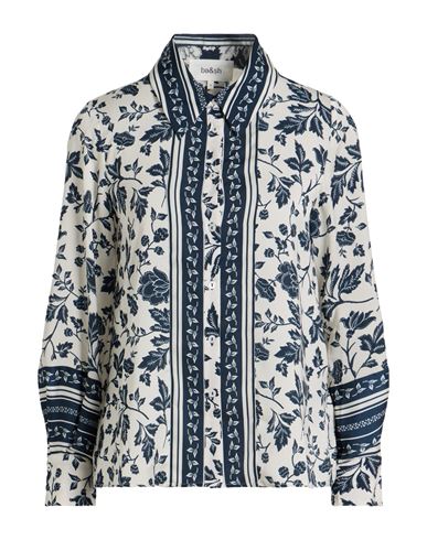 Ba&sh Ba & Sh Woman Shirt Midnight Blue Size 0 Polyester In Blue