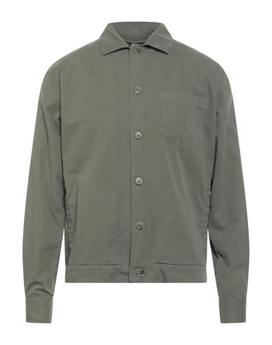 Windsor . Man Shirt Military Green Size Xxl Cotton In Green