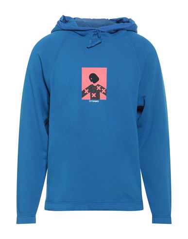 C.p. Company C. P. Company Man Sweatshirt Blue Size M Cotton In Blue