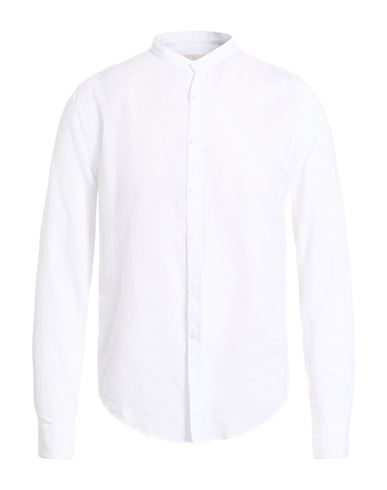 At.p.co At. P.co Man Shirt White Size 16 ½ Cotton In White