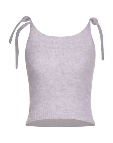 Solotre Woman Top Lilac Size 1 Alpaca Wool, Polyamide, Mohair Wool In Purple