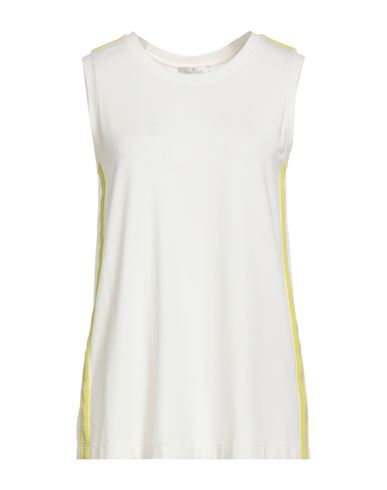 Panicale Woman T-shirt White Size 6 Viscose, Elastane In White
