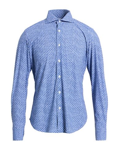 AGHO Hemd Herren Blau 38 Herren