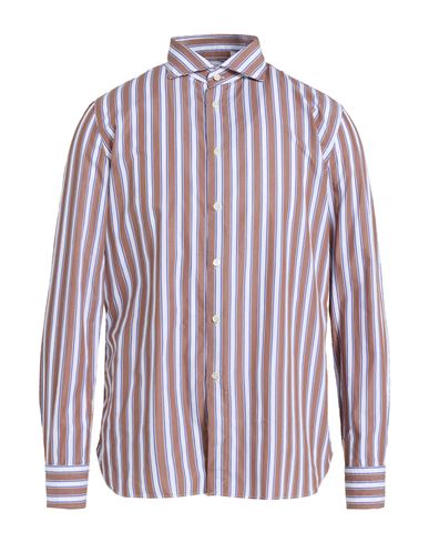 AGHO Hemd Herren Braun 38 Herren