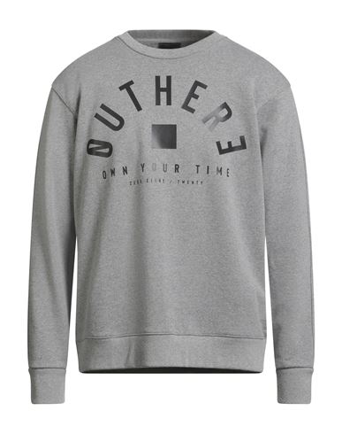 Outhere Man Sweatshirt Grey Size Xl Cotton In Gray