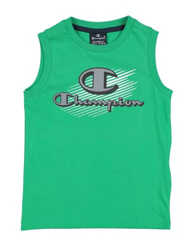 Champion Toddler Boy T-shirt Green Size 7 Cotton In Green