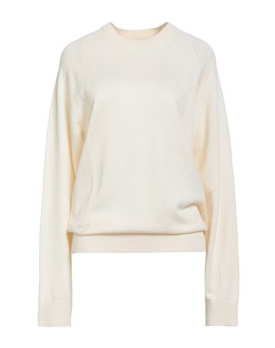 Zadig & Voltaire Woman Sweatshirt Cream Size S Organic Cotton, Silk, Cashmere In White