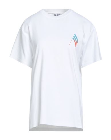 Attico The  Woman T-shirt White Size Xl Cotton In White