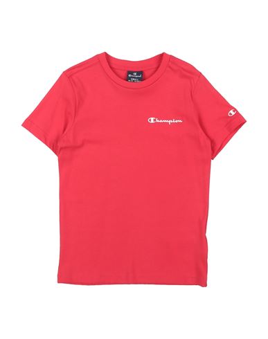 Champion Toddler Boy T-shirt Red Size 7 Cotton In Red