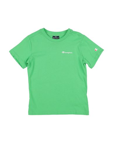 Champion Toddler Boy T-shirt Light Green Size 7 Cotton In Green