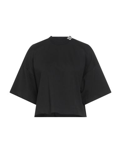 Hugo Boss Hugo Woman T-shirt Black Size M Cotton, Elastane In Black