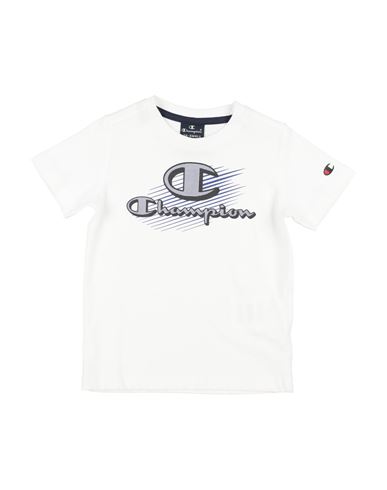 Champion Toddler Boy T-shirt White Size 3 Cotton In White