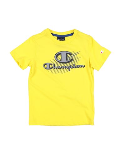 Champion Toddler Boy T-shirt Yellow Size 3 Cotton In Yellow