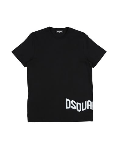 Dsquared2 Babies'  Toddler Boy T-shirt Black Size 6 Cotton