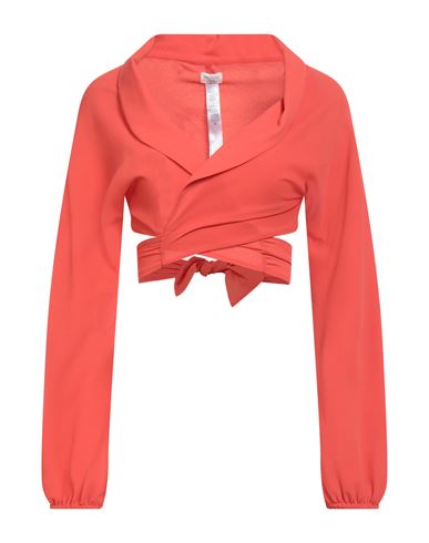 Rebel Queen By Liu •jo Woman Shrug Orange Size S Polyester In Red