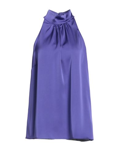 Rebel Queen By Liu •jo Woman Top Purple Size L Polyester