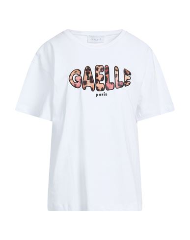 Gaelle Paris Gaëlle Paris Woman T-shirt White Size 0 Cotton