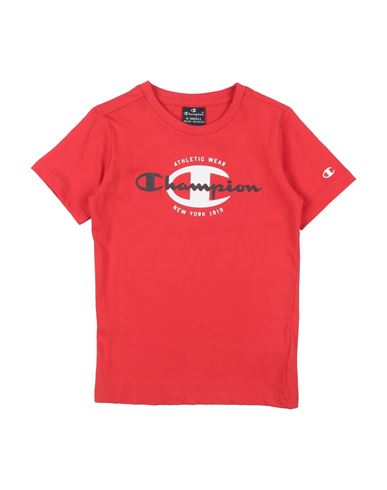 Champion Toddler Boy T-shirt Red Size 5 Cotton In Red