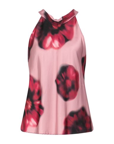 Pinko Woman Top Pink Size 10 Viscose, Elastane In Pink