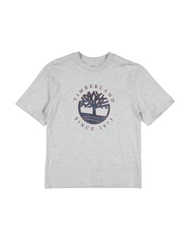 Timberland Toddler Boy T-shirt Grey Size 6 Cotton In Gray