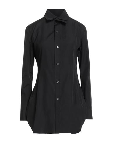 Y's Yohji Yamamoto Woman Shirt Black Size 3 Cotton In Black