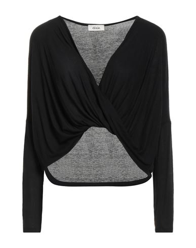 Dixie Woman Top Black Size S Viscose, Modal, Elastane, Cashmere In Black