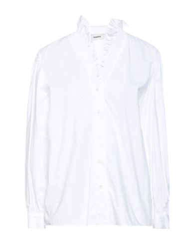 Sandro Camisa Mujer Blanco 4 Mujer