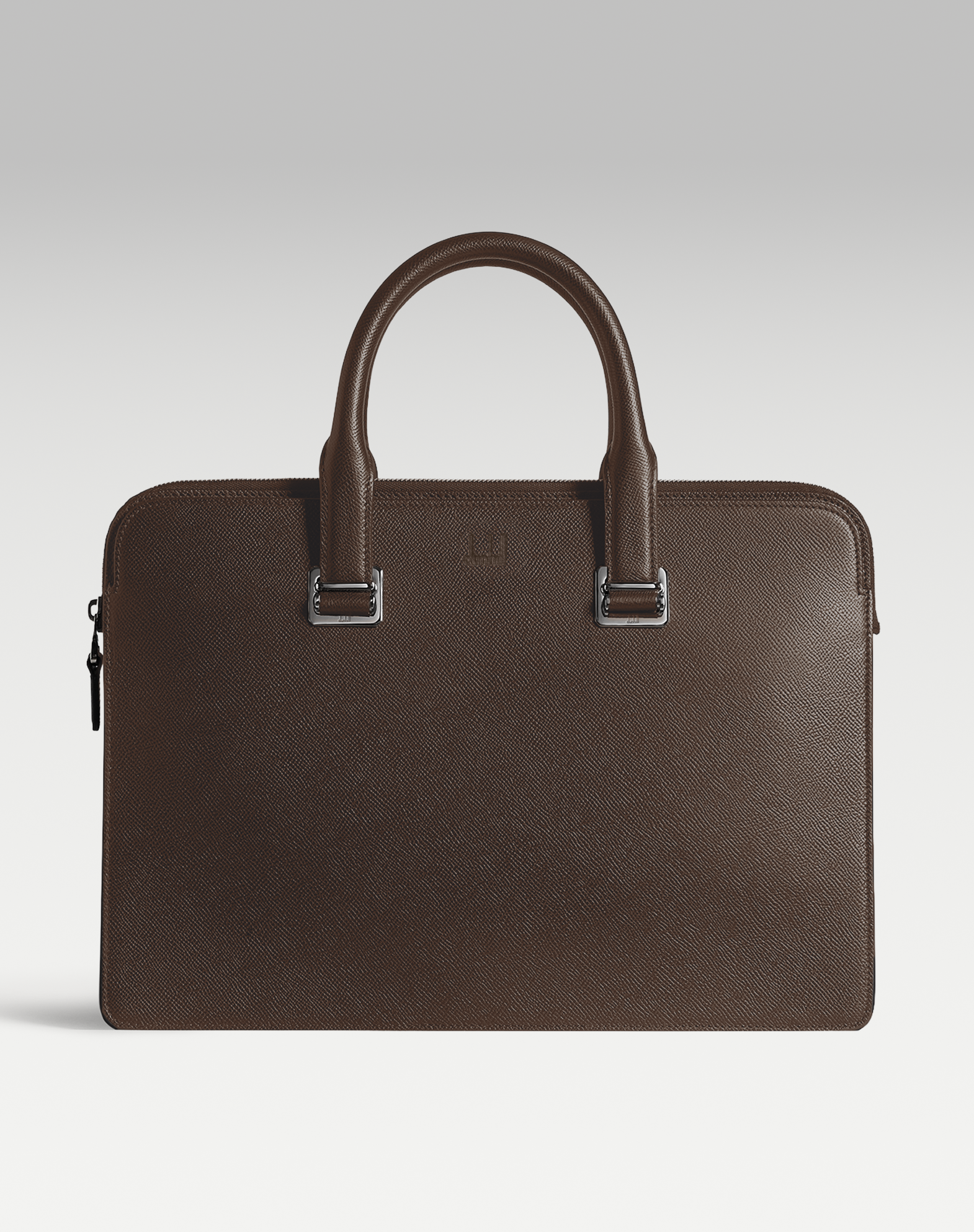 Dunhill Cadogan Slim Double Document Case In Brown