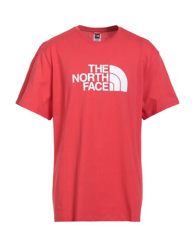The North Face Man T-shirt Red Size Xl Cotton In Red