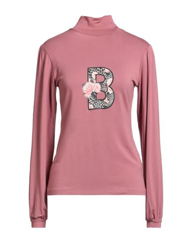 Blugirl Woman T-shirt Antique Rose Size S Viscose, Elastane In Pink
