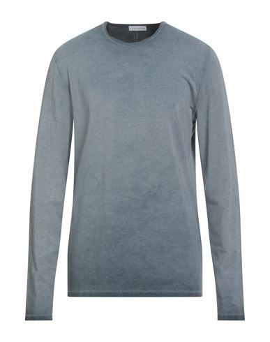 Kiefermann Man T-shirt Slate Blue Size Xxl Cotton, Modal, Elastane In Blue