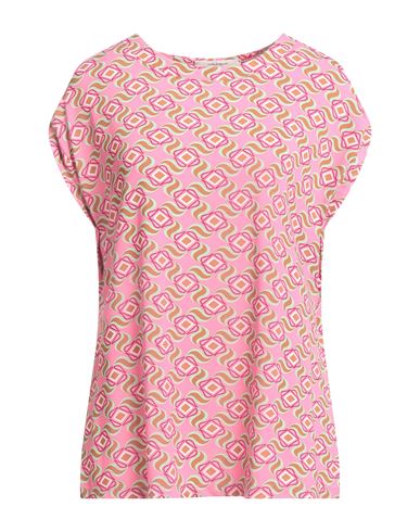 Maliparmi Malìparmi Woman Top Pink Size 8 Viscose, Elastane In Pink