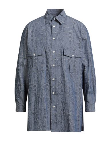 Ys For Men Y's For Men Man Shirt Navy Size 3 Cotton In Blue