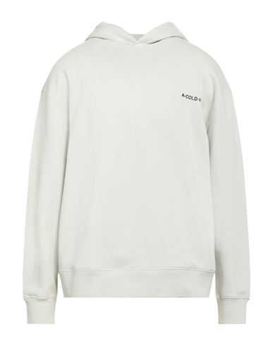 A-cold-wall* Man Sweatshirt Light Grey Size M Cotton In White