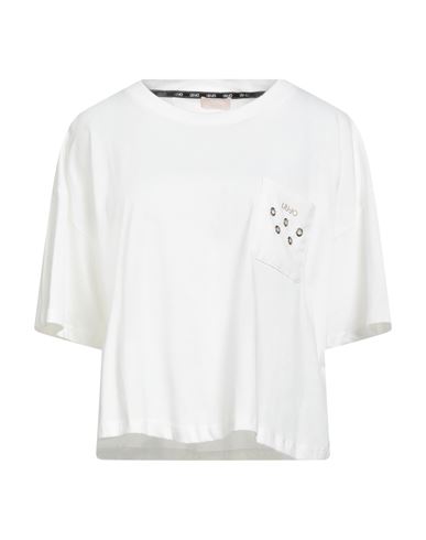 Liu •jo Better Woman T-shirt White Size L Cotton