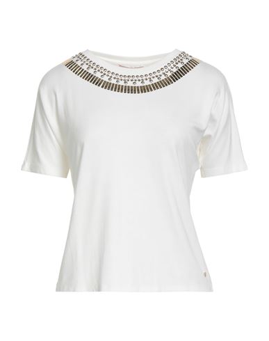 Kocca Woman T-shirt White Size Xs Viscose, Elastane In White