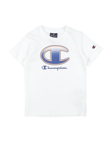 Champion Toddler Boy T-shirt White Size 3 Cotton In White