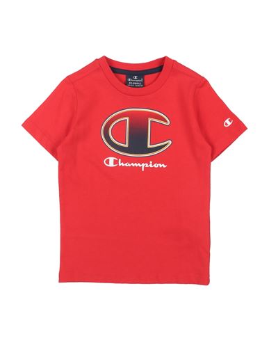 Champion Toddler Boy T-shirt Red Size 7 Cotton In Red