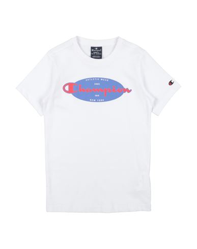 Champion Toddler Boy T-shirt White Size 7 Cotton In White