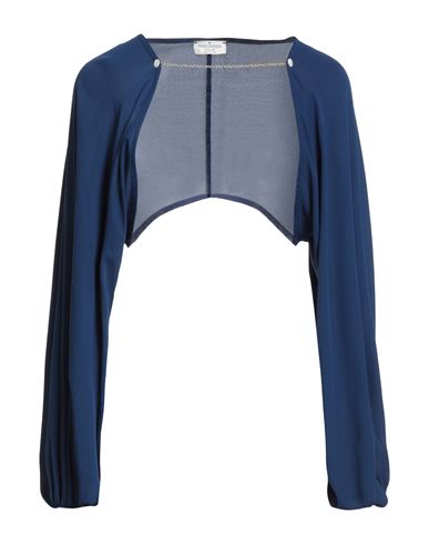 Rebel Queen By Liu •jo Woman Shrug Navy Size L Polyester In Blue