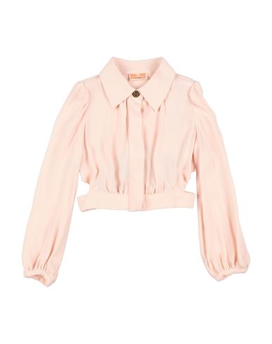 Elisabetta Franchi La Mia Bambina Toddler Girl Shirt Light Pink Size 4 Viscose In Pink