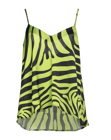 Jijil Woman Top Lime Green Size 8 Polyester In Green