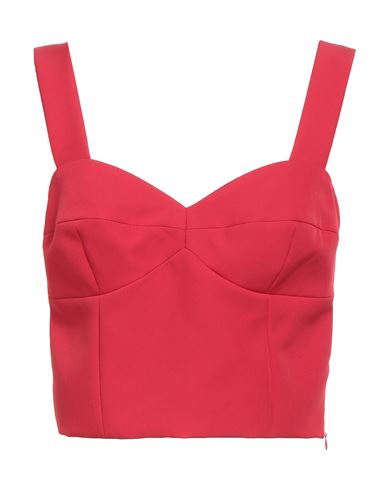 Rebel Queen By Liu •jo Woman Top Red Size M Polyester, Elastane In Red