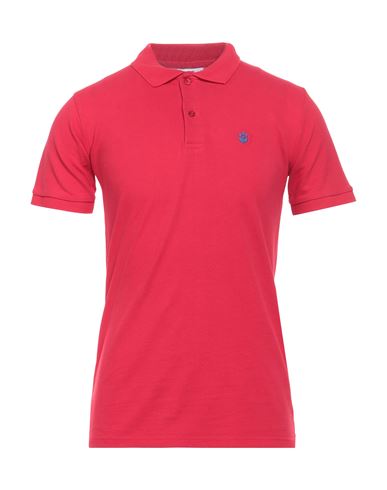 Lumberjack Urbanature Man Polo Shirt Red Size S Cotton In Red