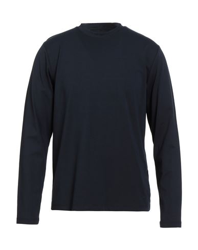 Seinse Man T-shirt Midnight Blue Size Xl Cotton, Elastane In Blue