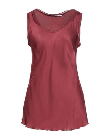 Le Streghe Woman Top Brick Size S Viscose In Brown