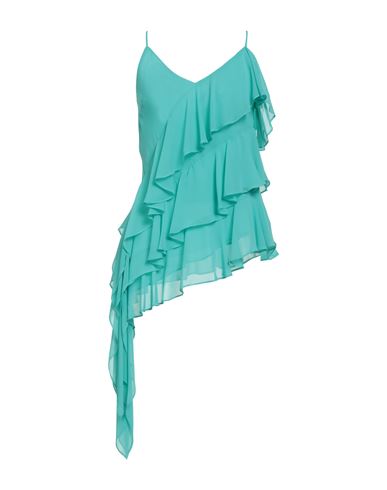 Alice Miller Woman Top Turquoise Size 6 Polyester In Green