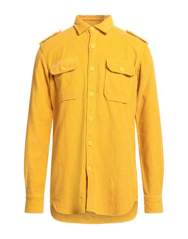 Altemflower Man Shirt Marigold Size Xl Cotton In Gold